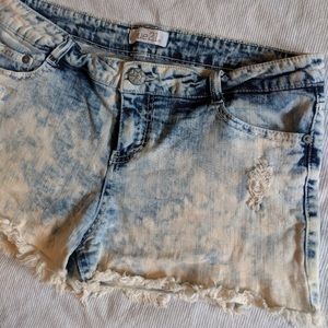 Rue 21 Acid Wash Shorts